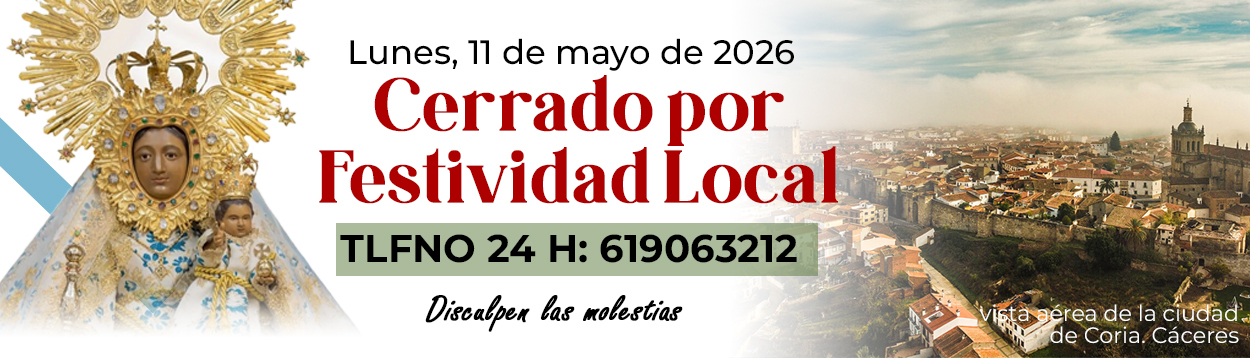 Banner Cerrado Por Festividad Local 11 De Mayo De 2026